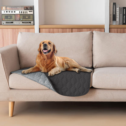 gogobunny Waterproof Pet Blanket for Bed, Washable Couch Cover for Dog Cat