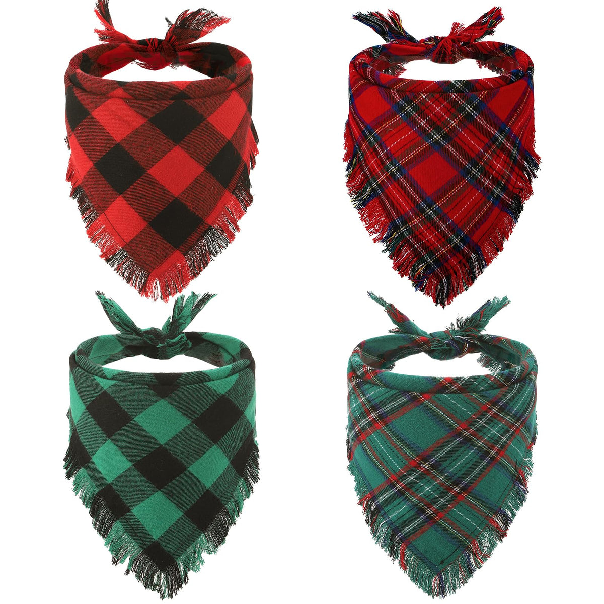 EXPAWLORER Holiday Dog Bandanas Outfit Costumes for Whole Year, 12 Pack