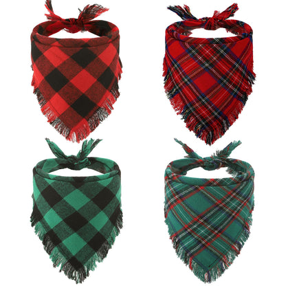 EXPAWLORER Holiday Dog Bandanas Outfit Costumes for Whole Year, 12 Pack
