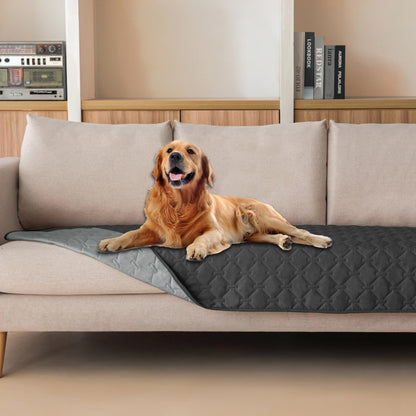 gogobunny Waterproof Pet Blanket for Bed, Washable Couch Cover for Dog Cat