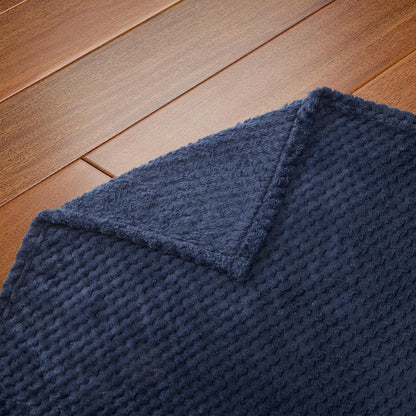 CAI TENG Small Dog Blanket 3 Pack Cat Blankets Pets 21x30 in Navy