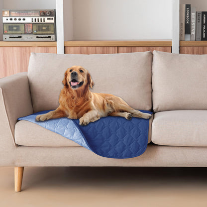 gogobunny Waterproof Pet Blanket for Bed, Washable Couch Cover for Dog Cat