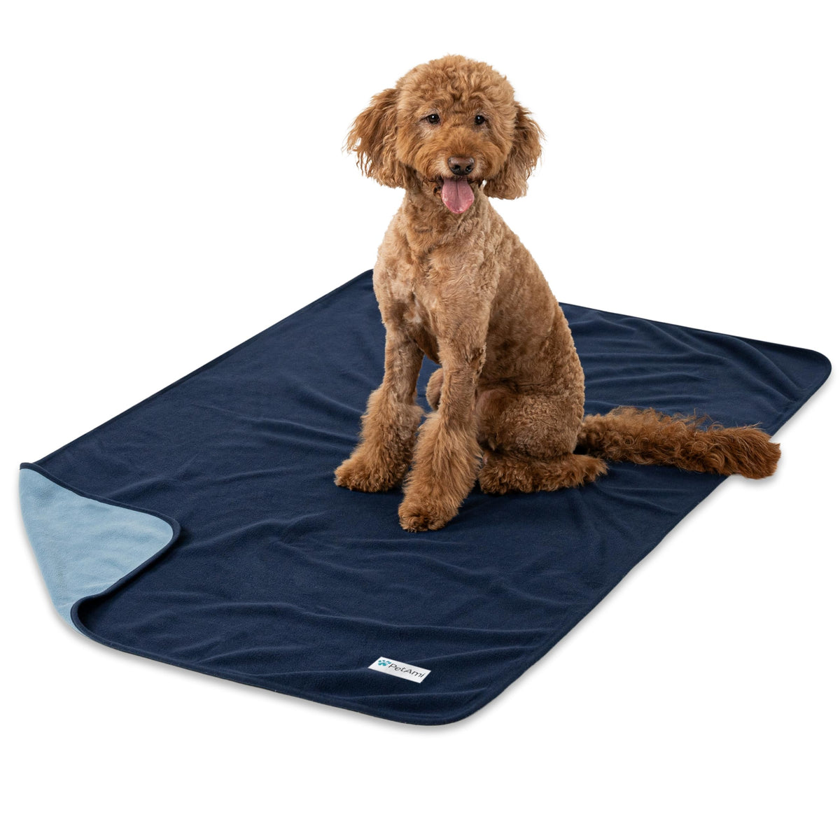 PetAmi Waterproof Dog Blanket, Leakproof Pee Proof Cat Blanket, 40x60 Paw