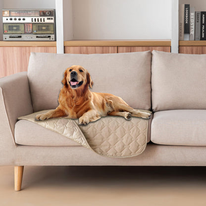 gogobunny Waterproof Pet Blanket for Bed, Washable Couch Cover for Dog Cat