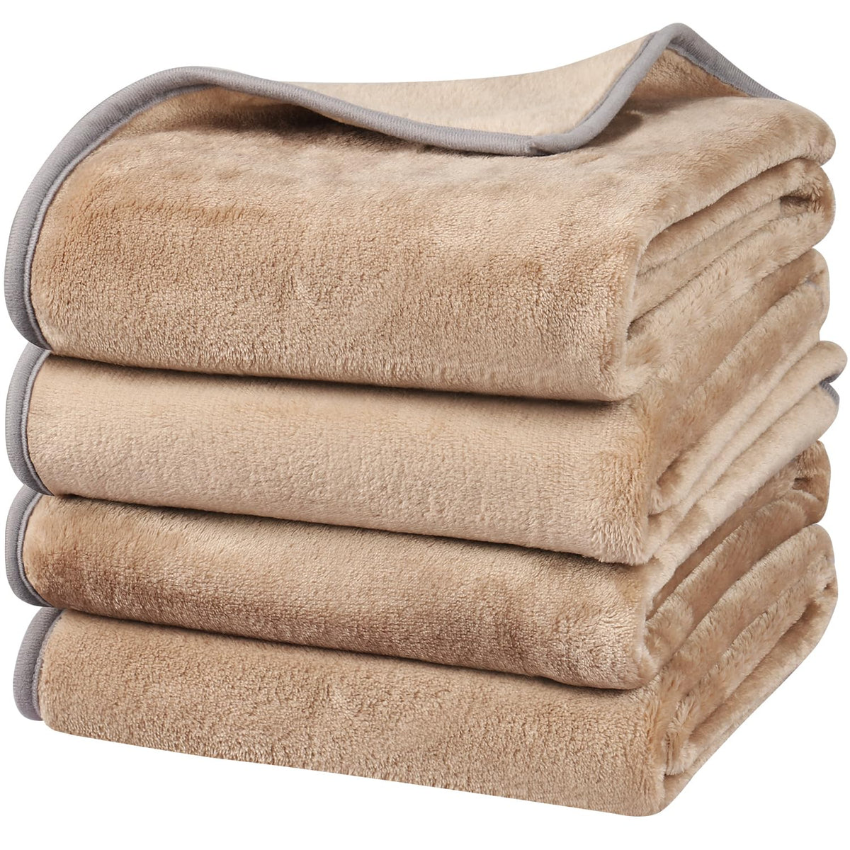 Onarway Dog Blanket Washable for Puppy: 4 Packs Dog Blankets 40”x28”