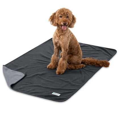 PetAmi Waterproof Dog Blanket, Leakproof Pee Proof Cat Blanket, 40x60 Paw