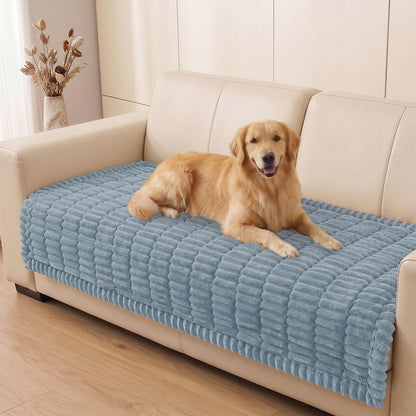 Smiry Couch Cover for Dogs, Non Slip Washable Sofa Protector for Pets
