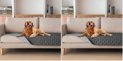 gogobunny Waterproof Pet Blanket for Bed, Washable Couch Cover for Dog Cat