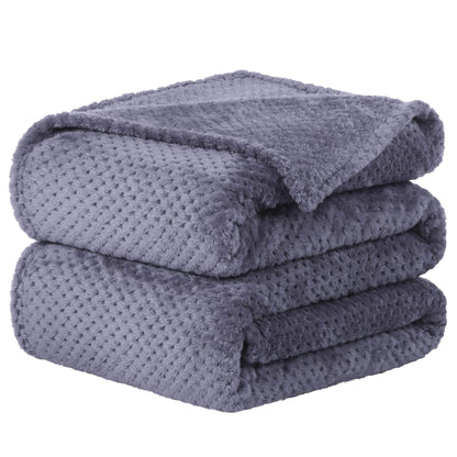 uxcell Fluffy Knitted Pet Blanket for Kitten Doggy 27x40 Burgundy