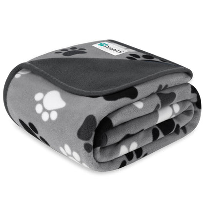 PetAmi Waterproof Dog Blanket, Leakproof Pee Proof Cat Blanket, 40x60 Paw