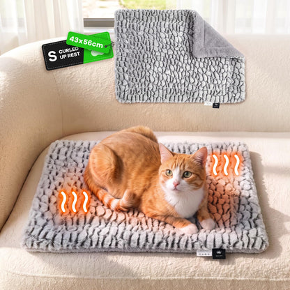 Mora Pets Self Warming Cat Bed Self Heating Cat Pad Pet Mat Indoor Outdoor