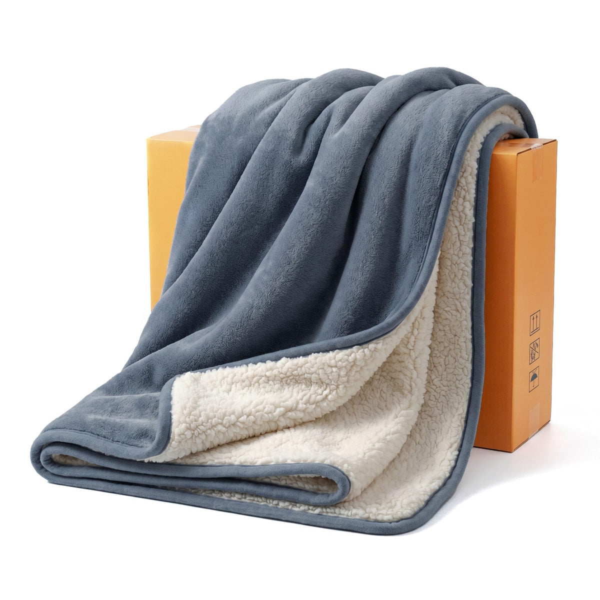 Sunheir Waterproof Blanket for Couch Bed, Soft Pet Blanket Leakproof, Grey