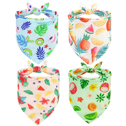 EXPAWLORER Holiday Dog Bandanas Outfit Costumes for Whole Year, 12 Pack