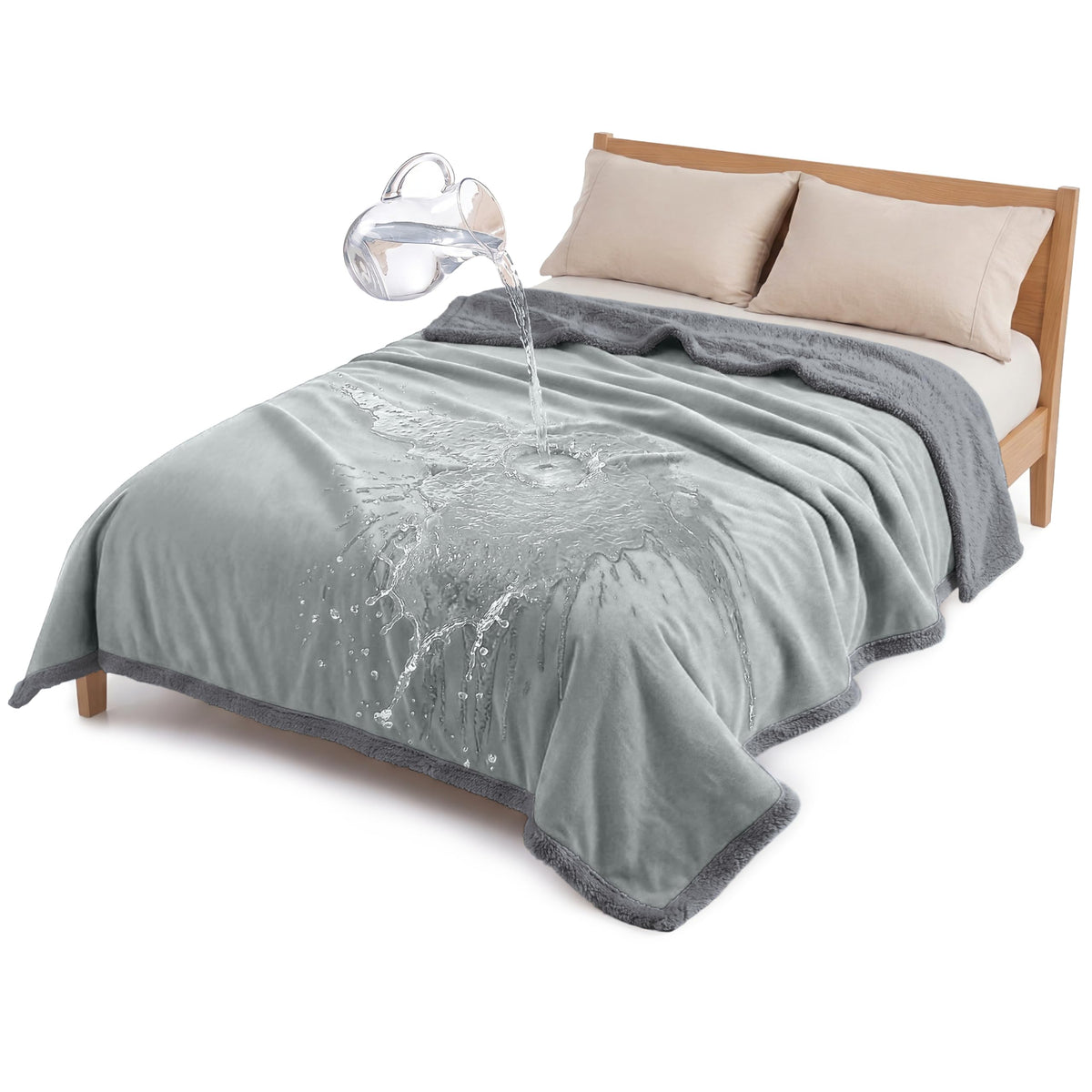 Kritter Planet Waterproof Reversible Pet Blanket for Small Dogs