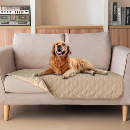 gogobunny Waterproof Pet Blanket for Bed, Washable Couch Cover for Dog Cat