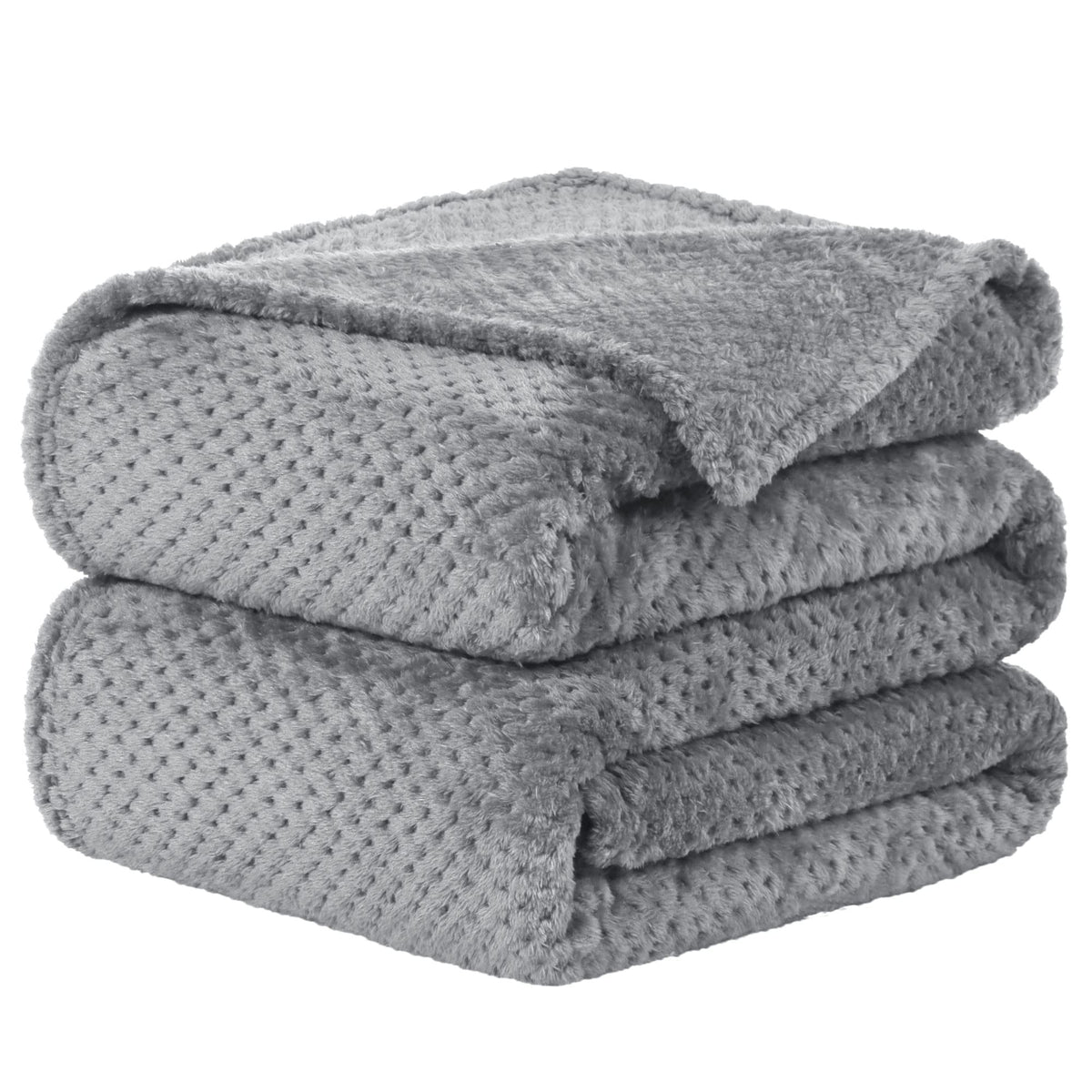 uxcell Fluffy Knitted Pet Blanket for Kitten Doggy 27x40 Burgundy