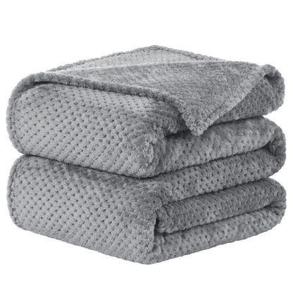 uxcell Fluffy Knitted Pet Blanket for Kitten Doggy 27x40 Burgundy