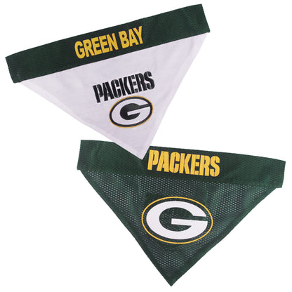 Pets First NFL DOG BANDANA - PHILADELPHIA EAGLES REVERSIBLE PET BANDANA. 2 Sided Sports Bandana with a PREMIUM Embroidery TEAM LOGO, Small/Medium. - 2 Sizes & 32 NFL Teams available, PHL-3217-S-M