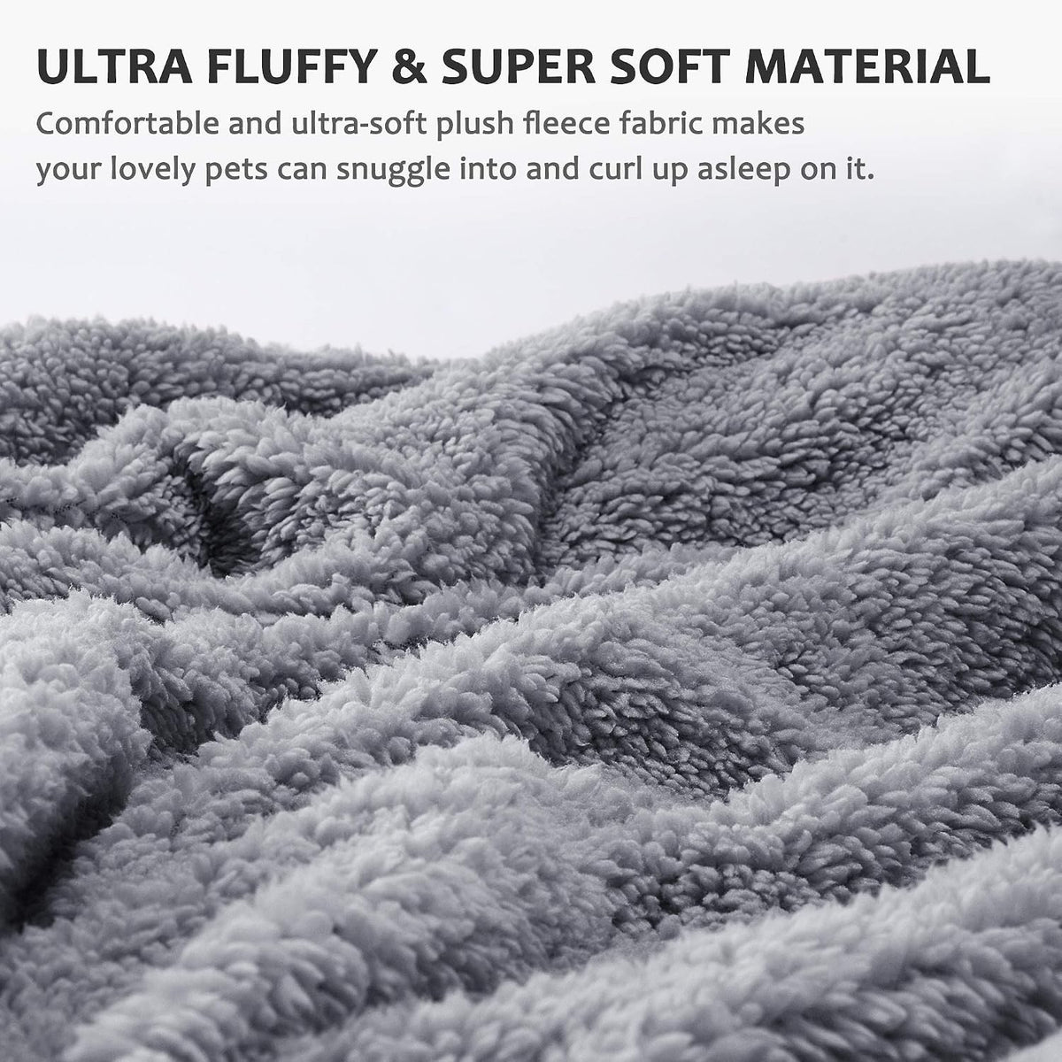 Dog Blankets for Large Dogs, Super Soft Warm Sherpa Fleece Plush Doggie Blankets and Throws for Small Medium Puppy Doggy Pet Cats，50x60 inches