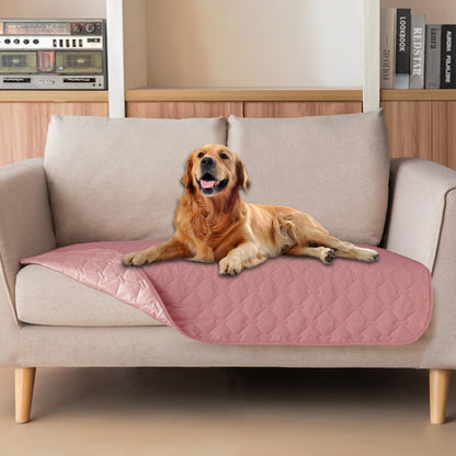 gogobunny Waterproof Pet Blanket for Bed, Washable Couch Cover for Dog Cat