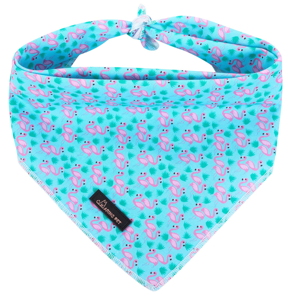 ARING PET Summer Dog Bandana-Cute Blue Dog Bandanas, Comfortable Pet Scarf Dogs Triangle Bibs for Small to Large Boy Girl Dogs and Cats