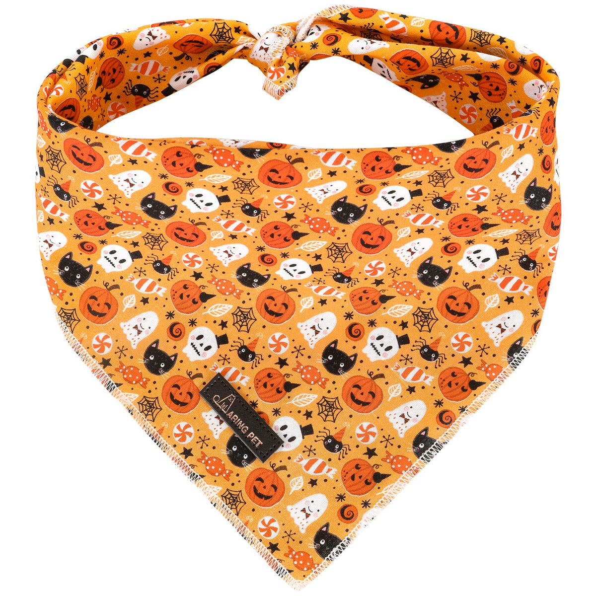 ARING PET Summer Dog Bandana-Cute Blue Dog Bandanas, Comfortable Pet Scarf Dogs Triangle Bibs for Small to Large Boy Girl Dogs and Cats
