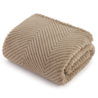 Bedsure Ultra Soft Dog Blankets for Large Dogs 300GSM Fleece, 40x50 Blue
