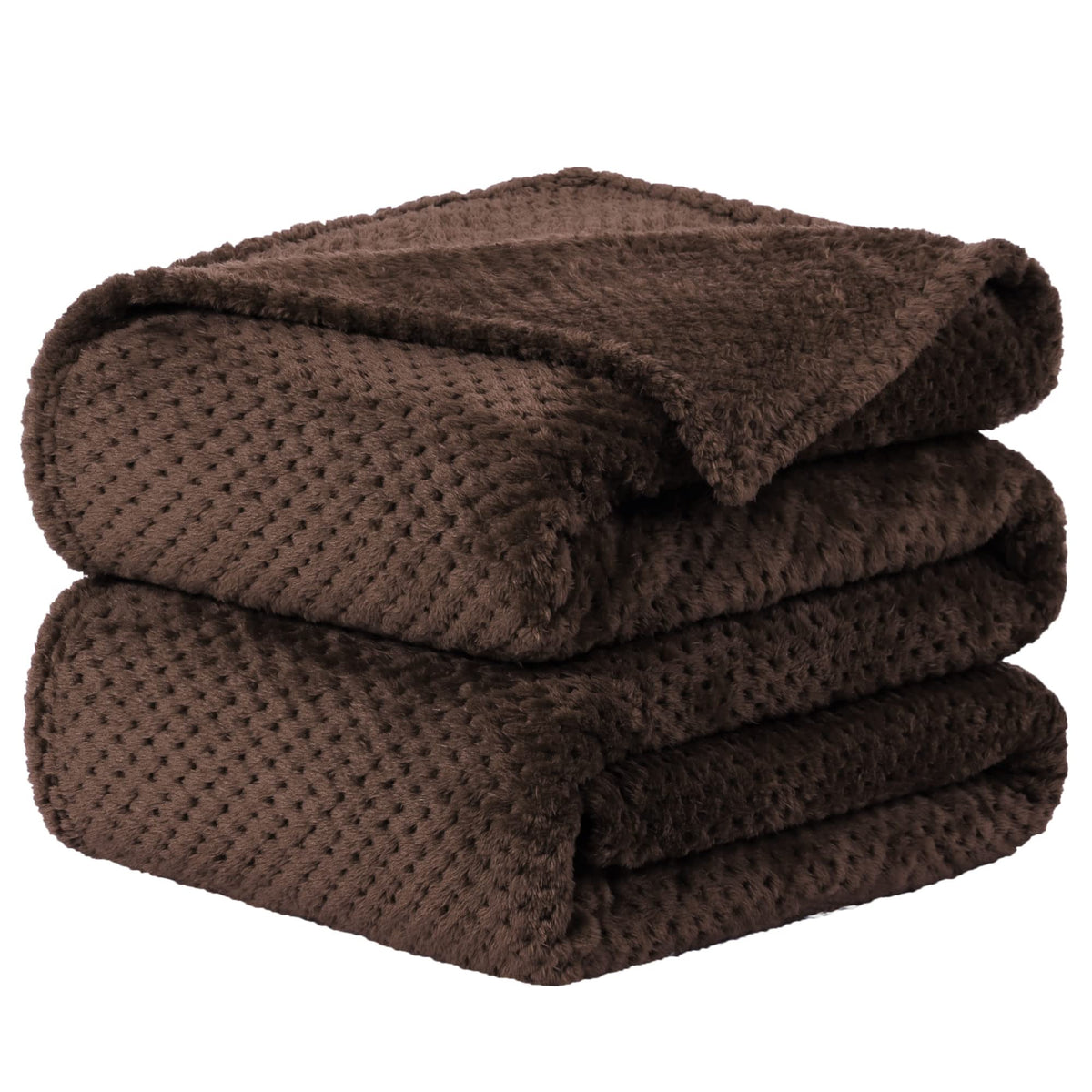 uxcell Fluffy Knitted Pet Blanket for Kitten Doggy 27x40 Burgundy