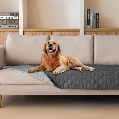 gogobunny Waterproof Pet Blanket for Bed, Washable Couch Cover for Dog Cat
