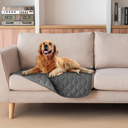 gogobunny Waterproof Pet Blanket for Bed, Washable Couch Cover for Dog Cat