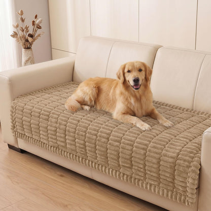 Smiry Couch Cover for Dogs, Non Slip Washable Sofa Protector for Pets