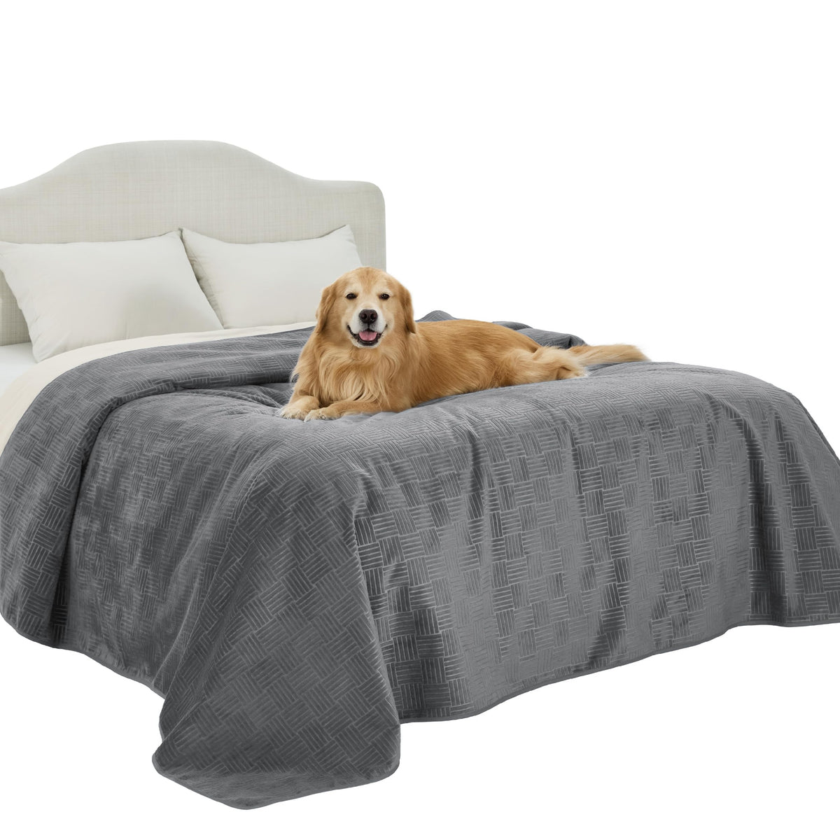 Bedsure Waterproof Couch Cover for Sofa and Dogs Quick Drying, 52x82IN