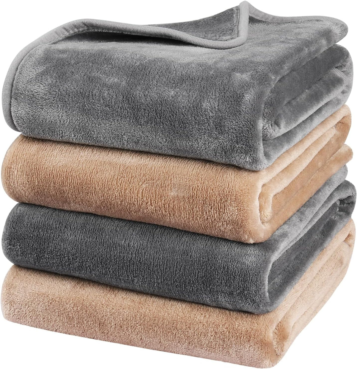 Onarway Dog Blanket Washable for Puppy: 4 Packs Dog Blankets 28”x20”