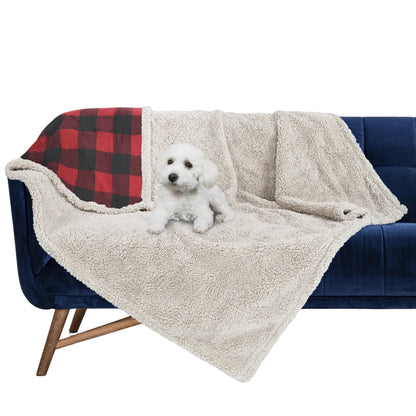 Kritter Planet Waterproof Reversible Pet Blanket for Small Dogs
