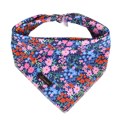 ARING PET Summer Dog Bandana-Cute Blue Dog Bandanas, Comfortable Pet Scarf Dogs Triangle Bibs for Small to Large Boy Girl Dogs and Cats