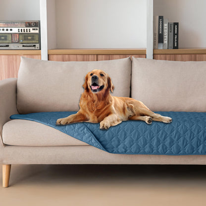 gogobunny Waterproof Pet Blanket for Bed, Washable Couch Cover for Dog Cat