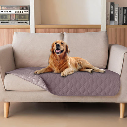 gogobunny Waterproof Pet Blanket for Bed, Washable Couch Cover for Dog Cat