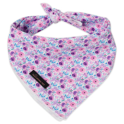 ARING PET Summer Dog Bandana-Cute Blue Dog Bandanas, Comfortable Pet Scarf Dogs Triangle Bibs for Small to Large Boy Girl Dogs and Cats