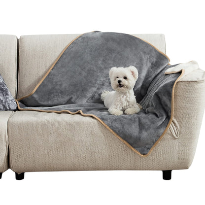 Bedsure Waterproof Dog Blankets for Small Dogs Soft Cat Blanket Warm,25X35