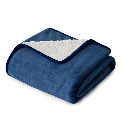 Bedsure Waterproof Dog Blankets for Large Dogs Sherpa Fleece Throw, 40X50