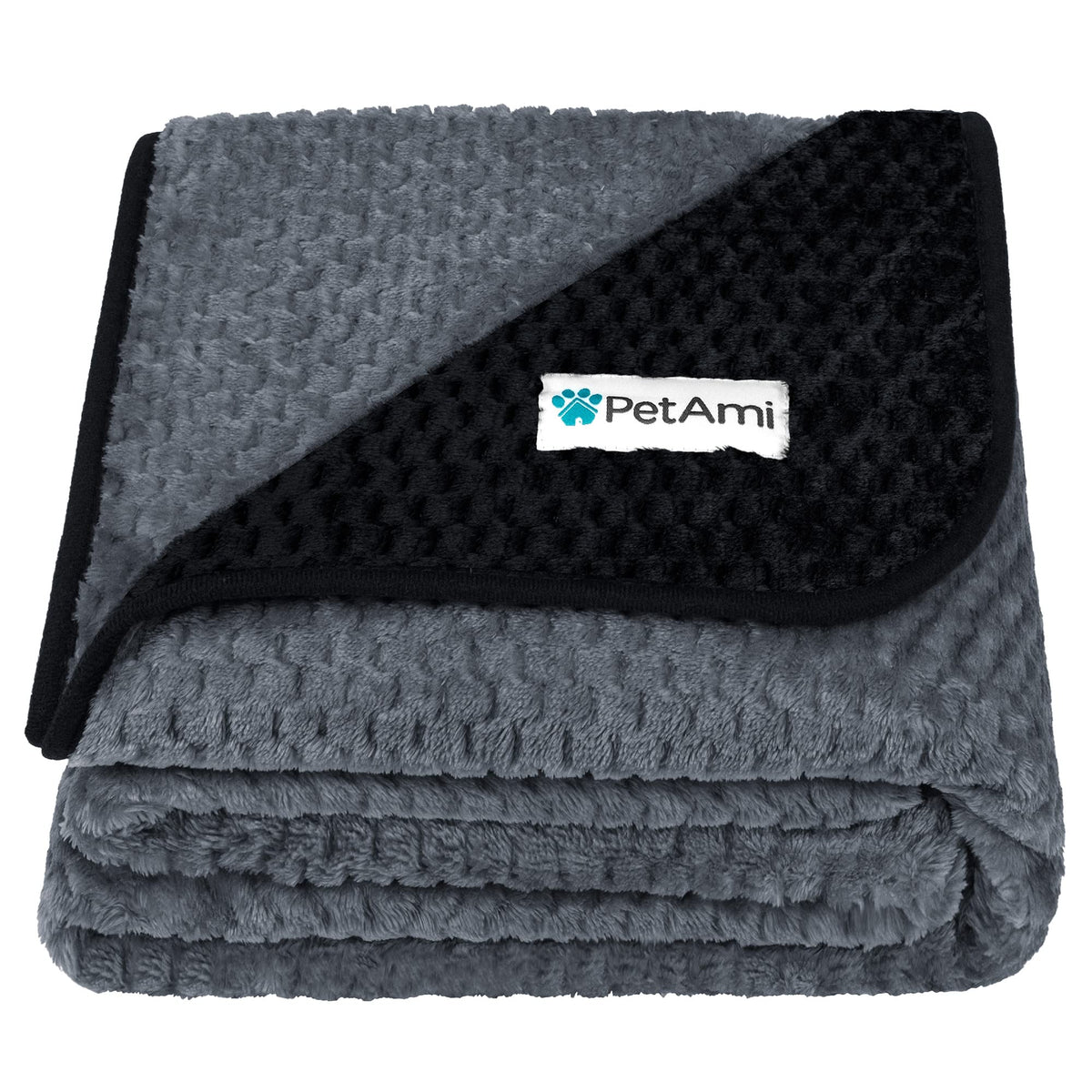 PetAmi Waterproof Dog Blanket, Leakproof Pet Throw, Twin 60x80 Taupe Beige