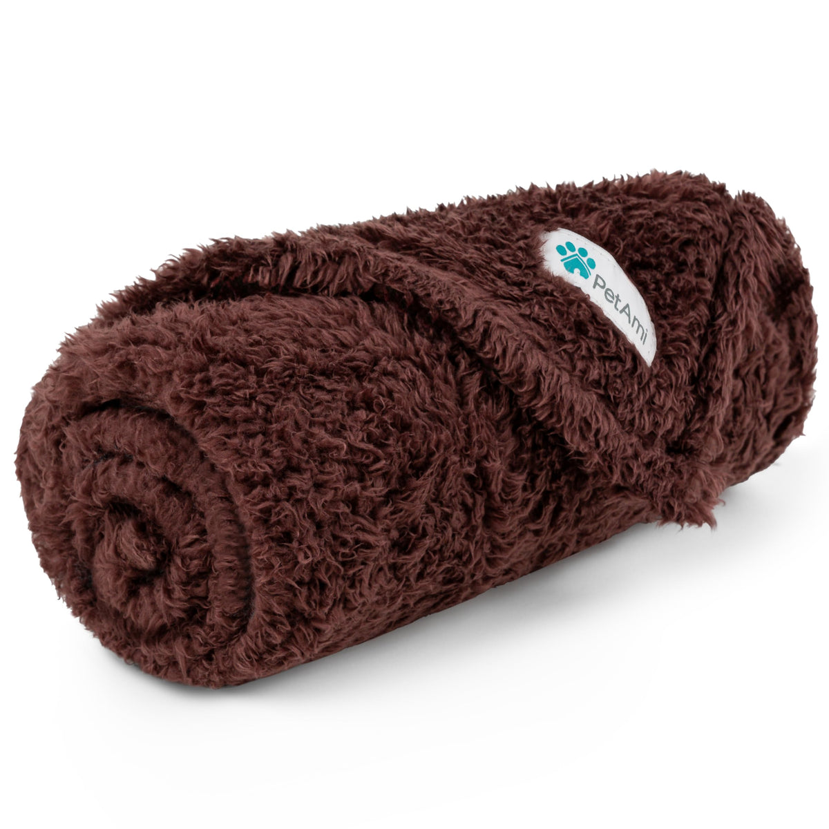 PetAmi Soft Plush Sherpa Dog Blanket for Pet Cat, Medium 29x40, Dusty Blue