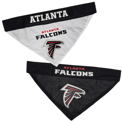 Pets First NFL DOG BANDANA - PHILADELPHIA EAGLES REVERSIBLE PET BANDANA. 2 Sided Sports Bandana with a PREMIUM Embroidery TEAM LOGO, Small/Medium. - 2 Sizes & 32 NFL Teams available, PHL-3217-S-M