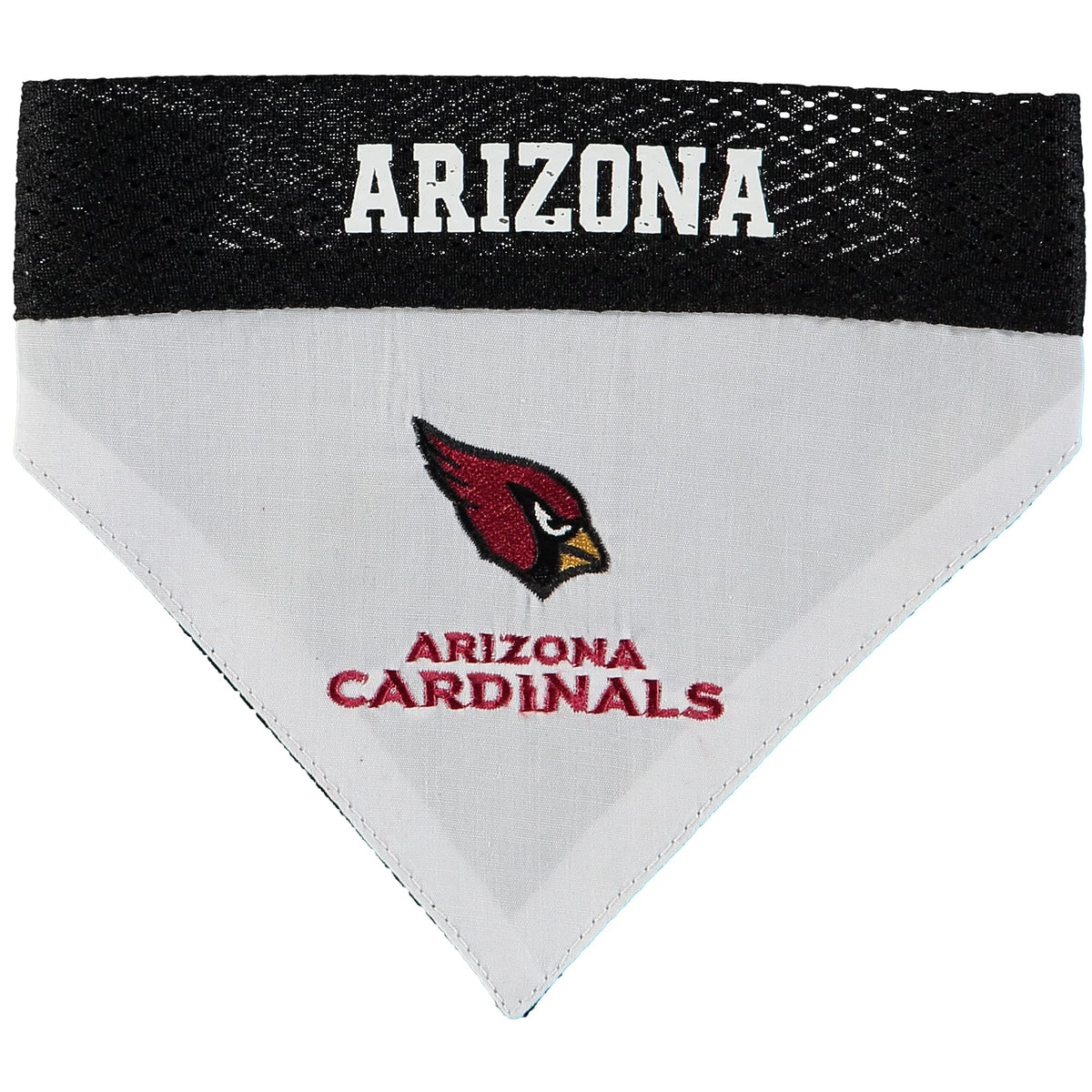 Pets First NFL DOG BANDANA - PHILADELPHIA EAGLES REVERSIBLE PET BANDANA. 2 Sided Sports Bandana with a PREMIUM Embroidery TEAM LOGO, Small/Medium. - 2 Sizes & 32 NFL Teams available, PHL-3217-S-M