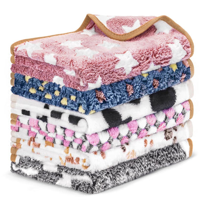 3 Pcs Dog Blanket Super Soft Pet Puppy Blankets Calming Dog Blankets for Small, Medium Large Dogs Warm Sleep Mat Washable Dog Blanket for Puppy Cat (42"×30")