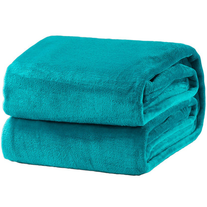 Bedsure GentleSoft Fleece Blanket Twin Size Grey - 300GSM Lightweight Plush Fuzzy Cozy Soft Warm Blanket for Bed, Sofa, Couch, Travel, Camping, 60x80 inches