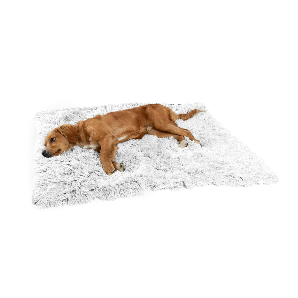 Best Friends by Sheri Dog Blanket, Shag Faux Fur, Taupe, 30" x 40"
