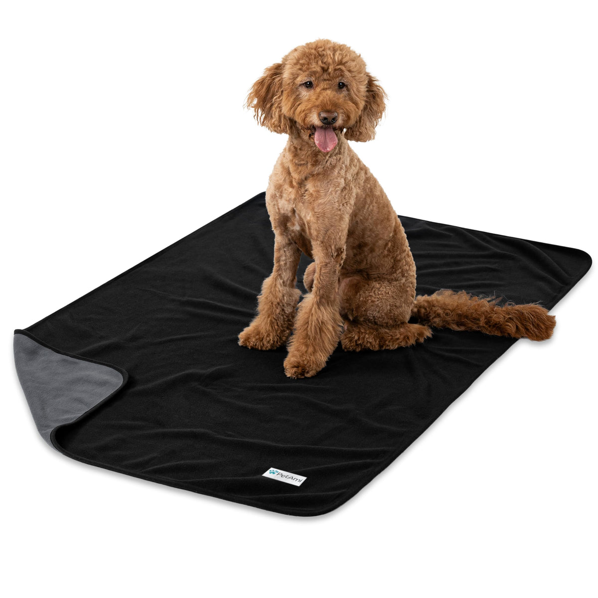 PetAmi Waterproof Dog Blanket, Leakproof Pee Proof Cat Blanket, 40x60 Paw