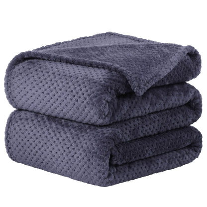 uxcell Fluffy Knitted Pet Blanket for Kitten Doggy 27x40 Burgundy