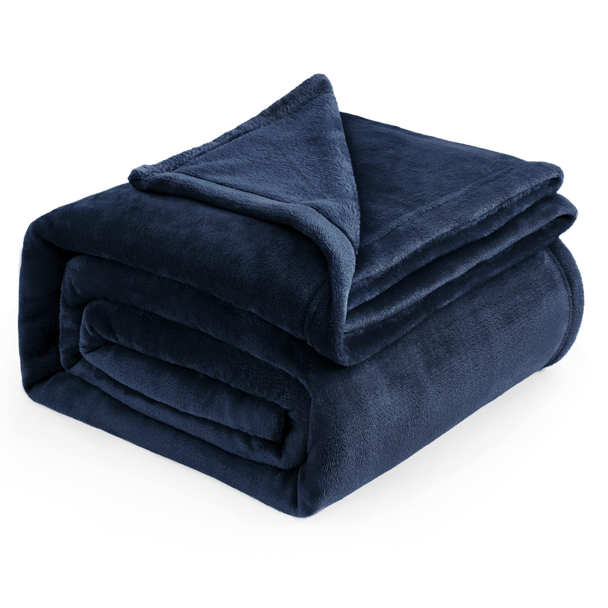 Bedsure GentleSoft Fleece Blanket Twin Size Grey - 300GSM Lightweight Plush Fuzzy Cozy Soft Warm Blanket for Bed, Sofa, Couch, Travel, Camping, 60x80 inches